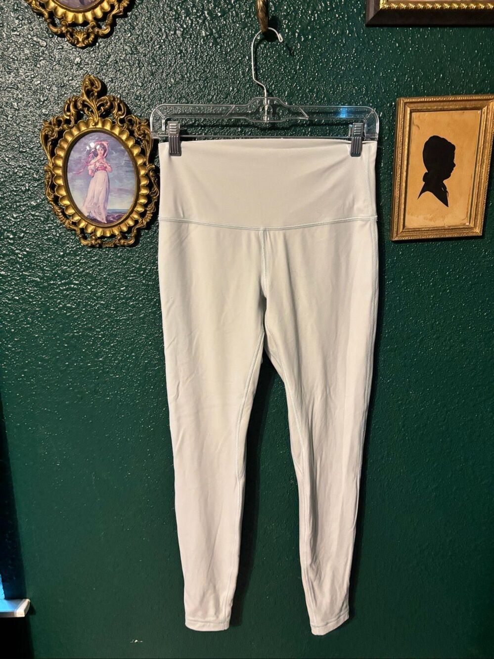 Lululemon Align Baby Blue Double Lined Leggings HR 28” Size 8